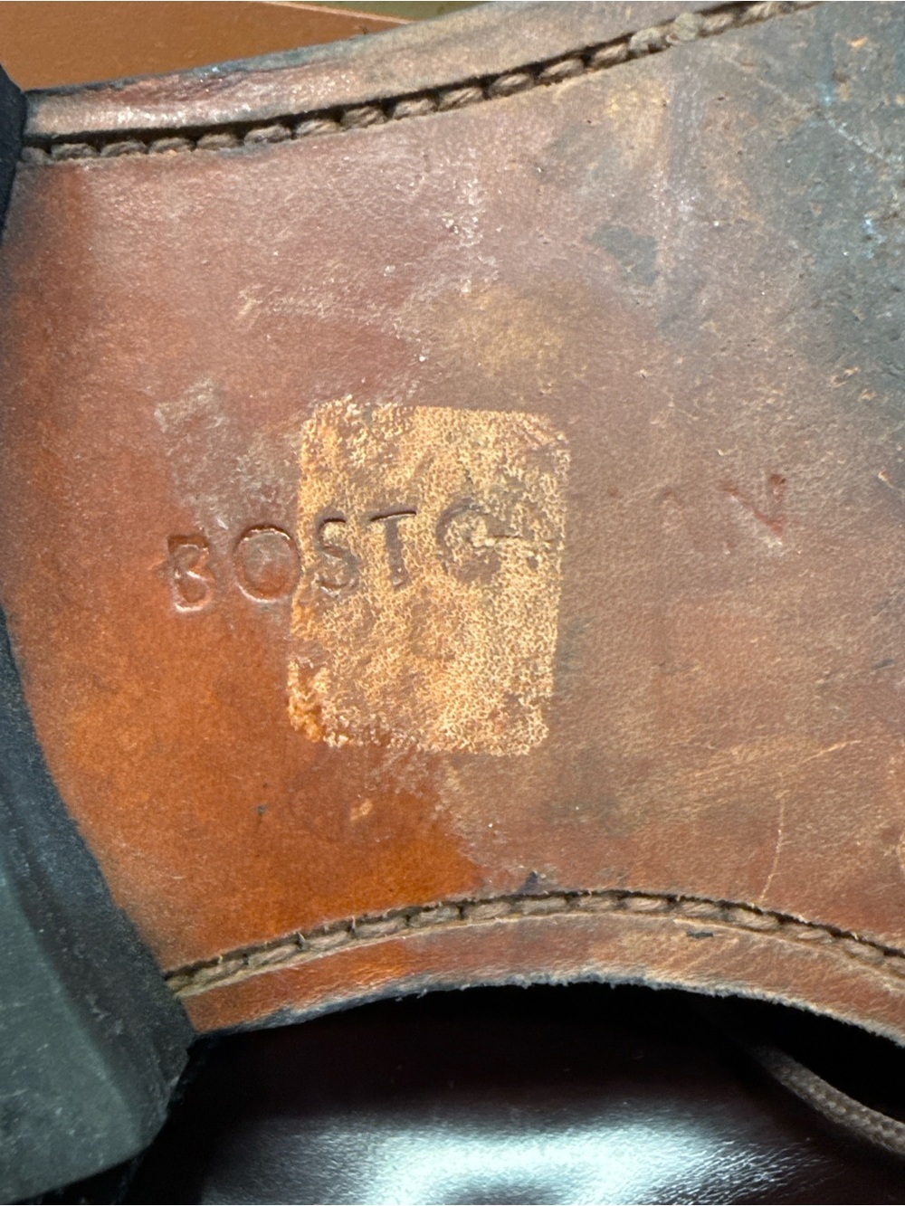 Bostonian Men's Brown Cap-Toe Oxford Lace-Ups - Picture 6 of 8
